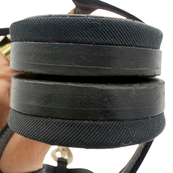 Chanel CC Logo Gold Chain Thong Sandals Black Quilted Leather EU 38.5 US 7.5-8 - Picture 8 of 11